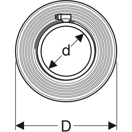 348.227.00.1 Сальник Geberit Geberit  - Вид №2