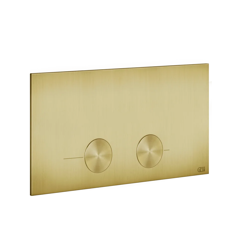 Запорная пластина 54613 716 Gessi Inverso PVD С ЗОЛОТОЙ ЩЕТКОЙ 54613716