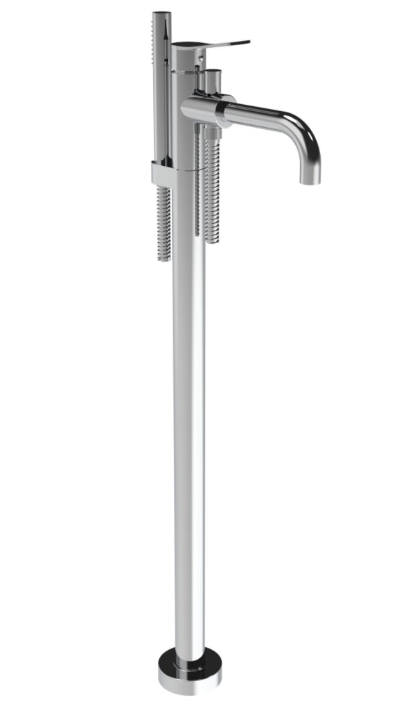 80534 / DPR Смеситель для ванны в пол с душевым гарнитуром. Bongio Gio2 80534/DPR