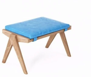 KARPENTER Кожаный табурет Tribute