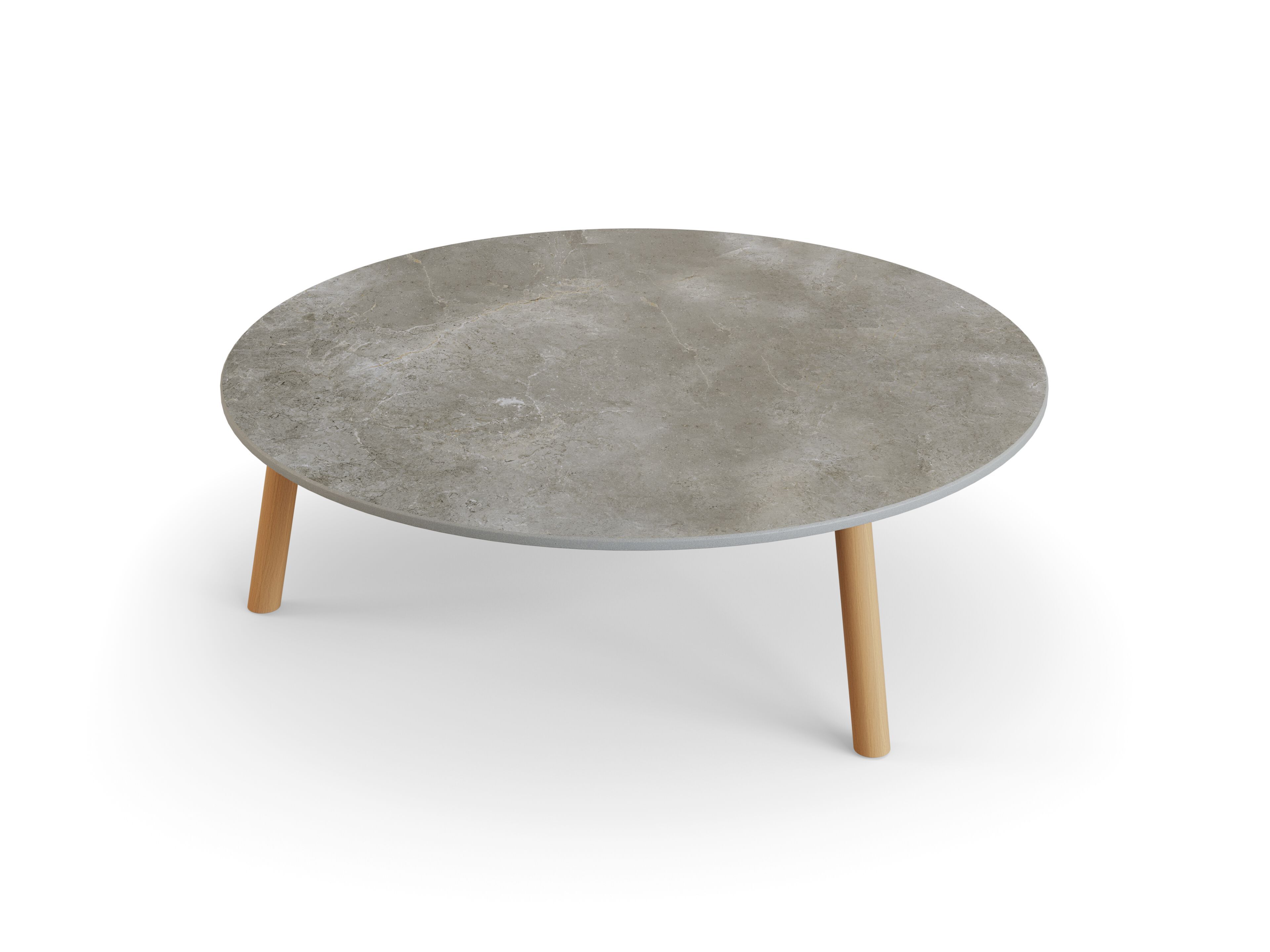 Круглый керамический садовый журнальный столик Jati Kebon Ронда ARCH-00047324 - Вид №1