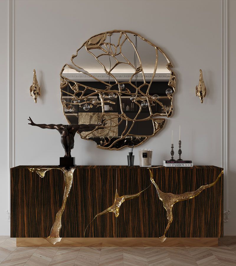 0-183 Буфет Lapiaz из черного дерева Boca Do Lobo  - Вид №12