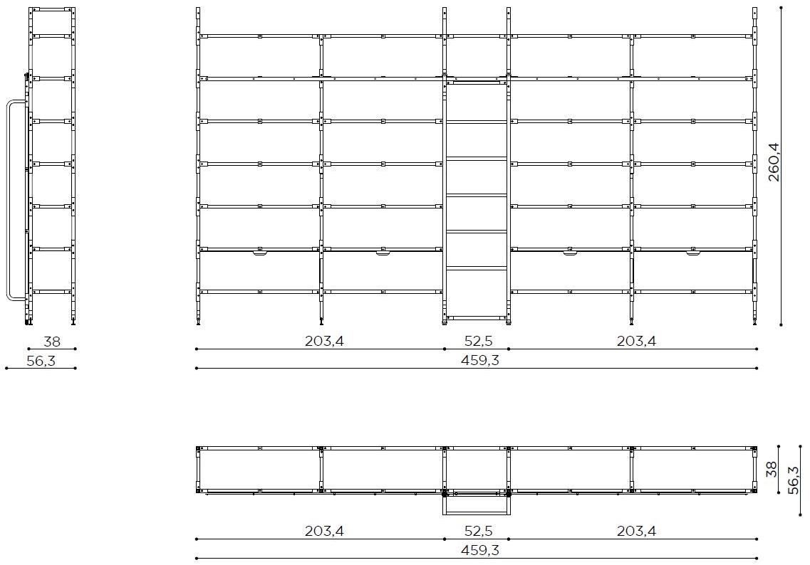 Treviso Made Металлическая полка sun-id-1402381 - Вид №2