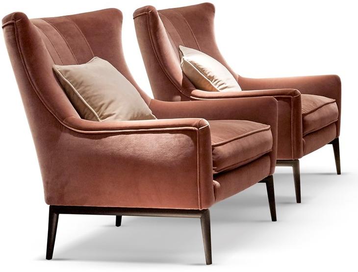 SOFTHOUSE Кресло Bergere из ткани с подлокотниками sun-id-1384480 - Вид №1