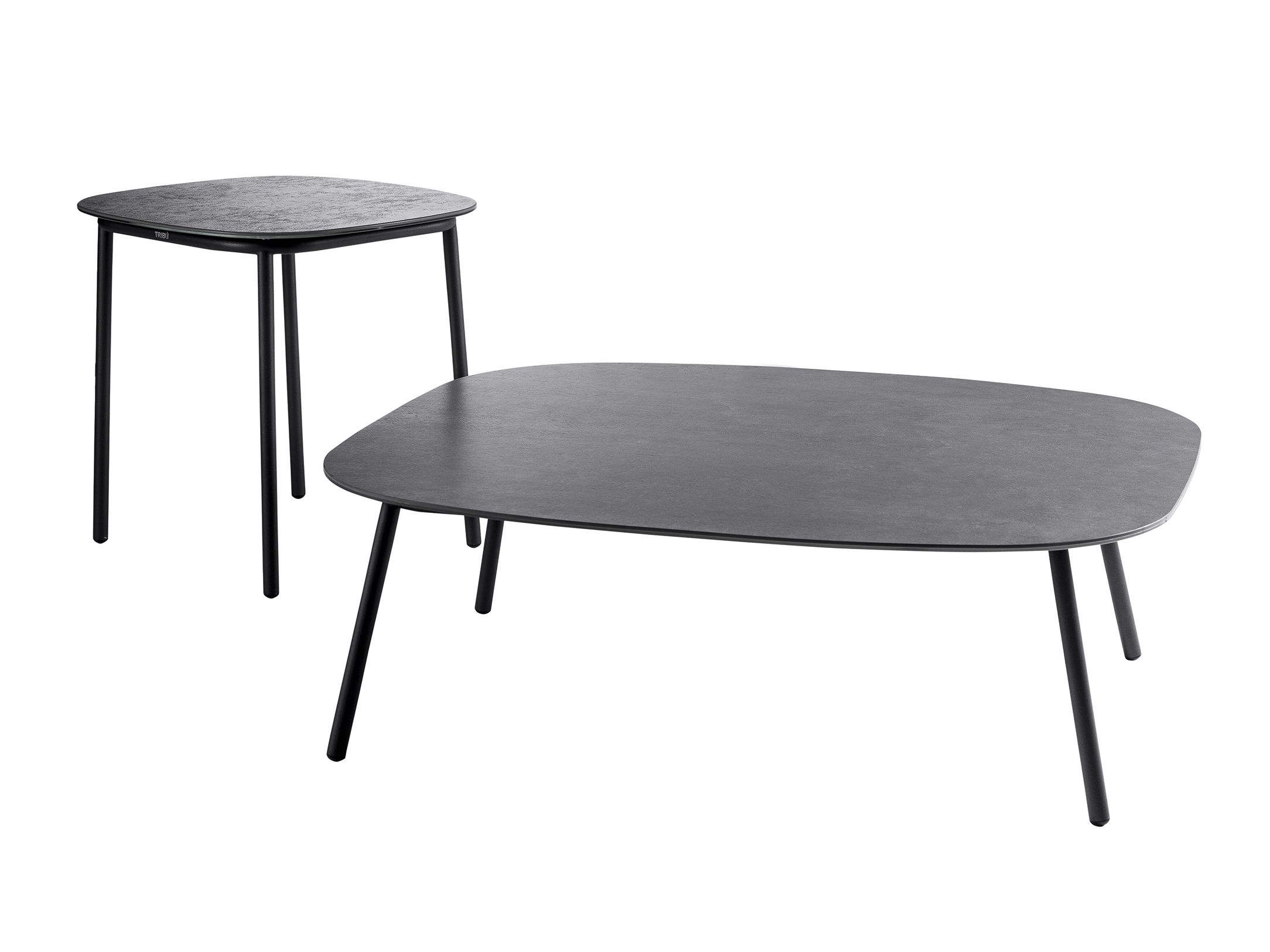 Керамический прямоугольный низкий садовый столик TRIBÙ Tosca ARCH-00034364 - Вид №1