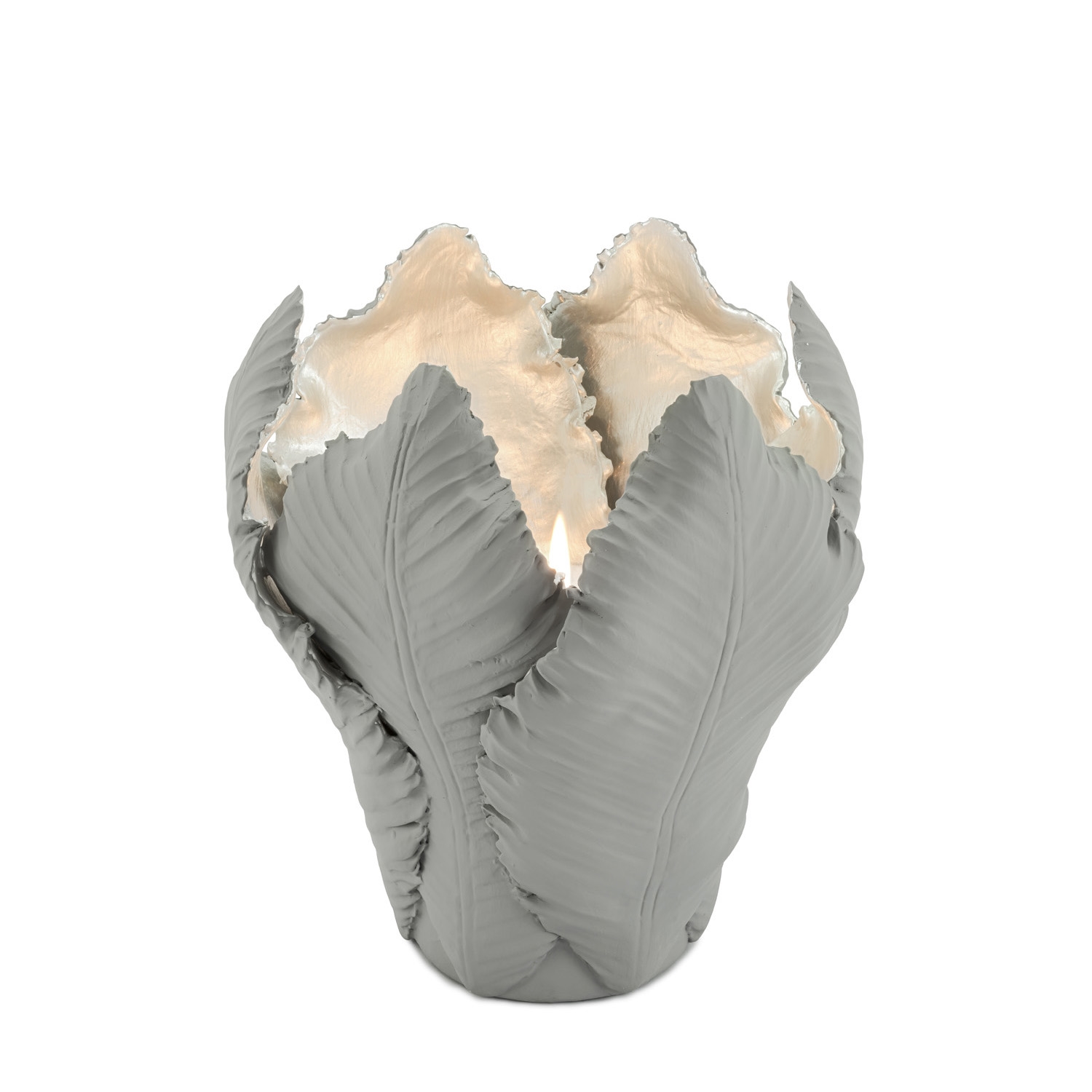 300050,18 ABHIKA ПОДСВЕЧНИК ТЮЛЬПАН WHITE/GOLD 300050.18 - Вид №9