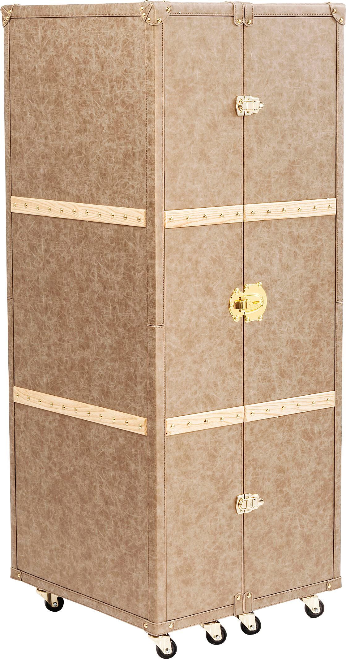 Деревянный барный шкаф на колесах KARE Design West Coast ARCH-00149005 - Вид №2