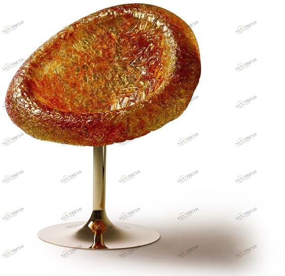 edra Вращающееся кресло из поликарбоната  Est010 