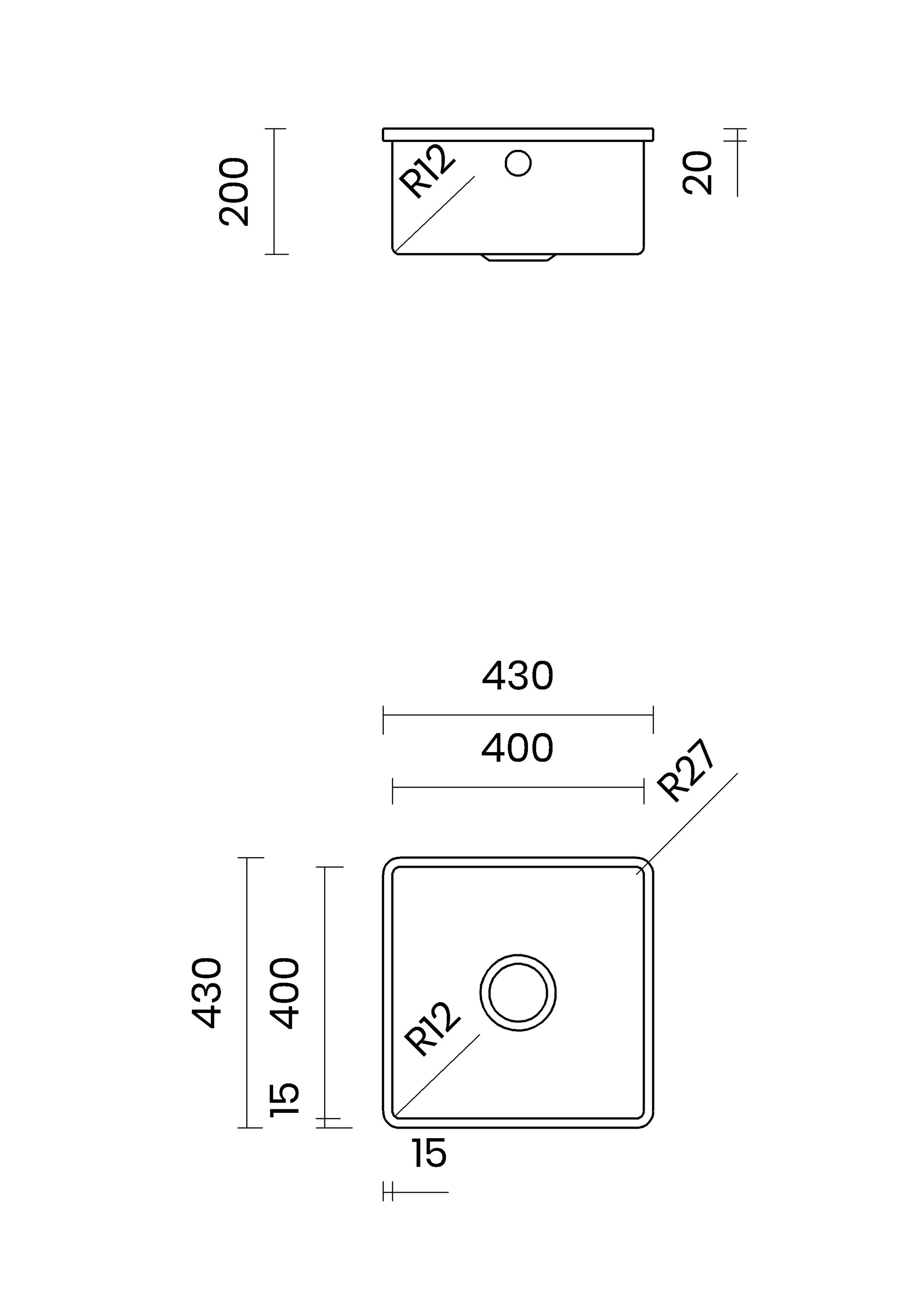 Раковина из нержавеющей стали TASCA Iris ARCH-00125924 - Вид №10