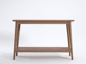 Деревянная прямоугольная консоль