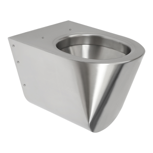 94040 Нержавеющий подвесной унитаз SANELA