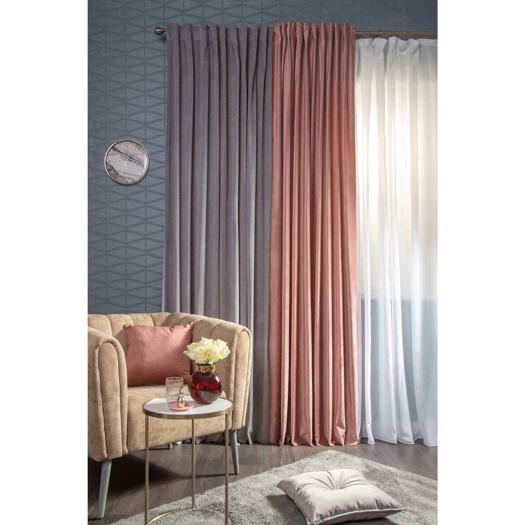 82481045 Часы настенные «» 30 см Мрамор Santreyd  - Вид №5