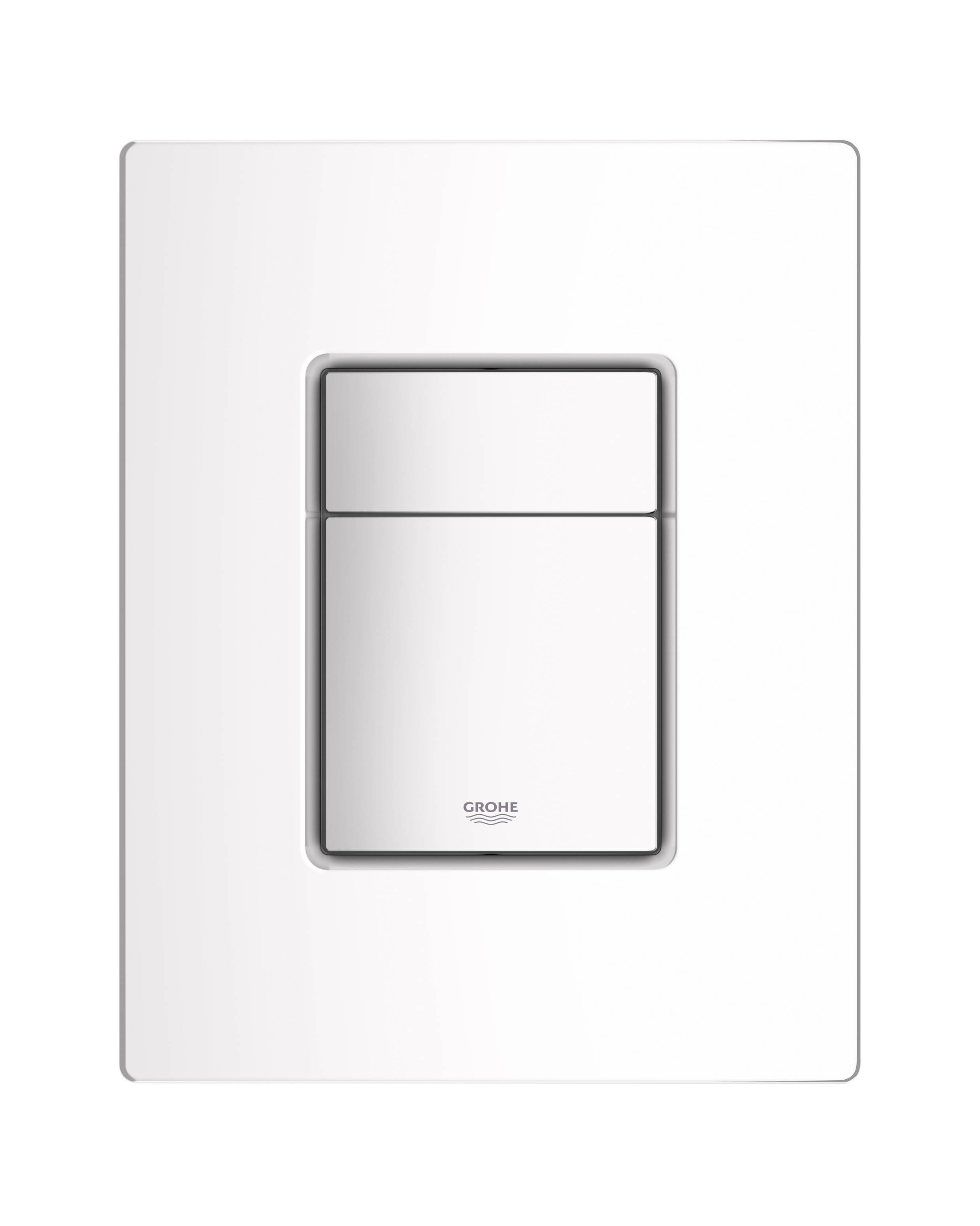 Панель смыва для унитаза GROHE Skate Cosmopolitan (3 режима смыва), альпин-белый (38732SH0) - Вид №1