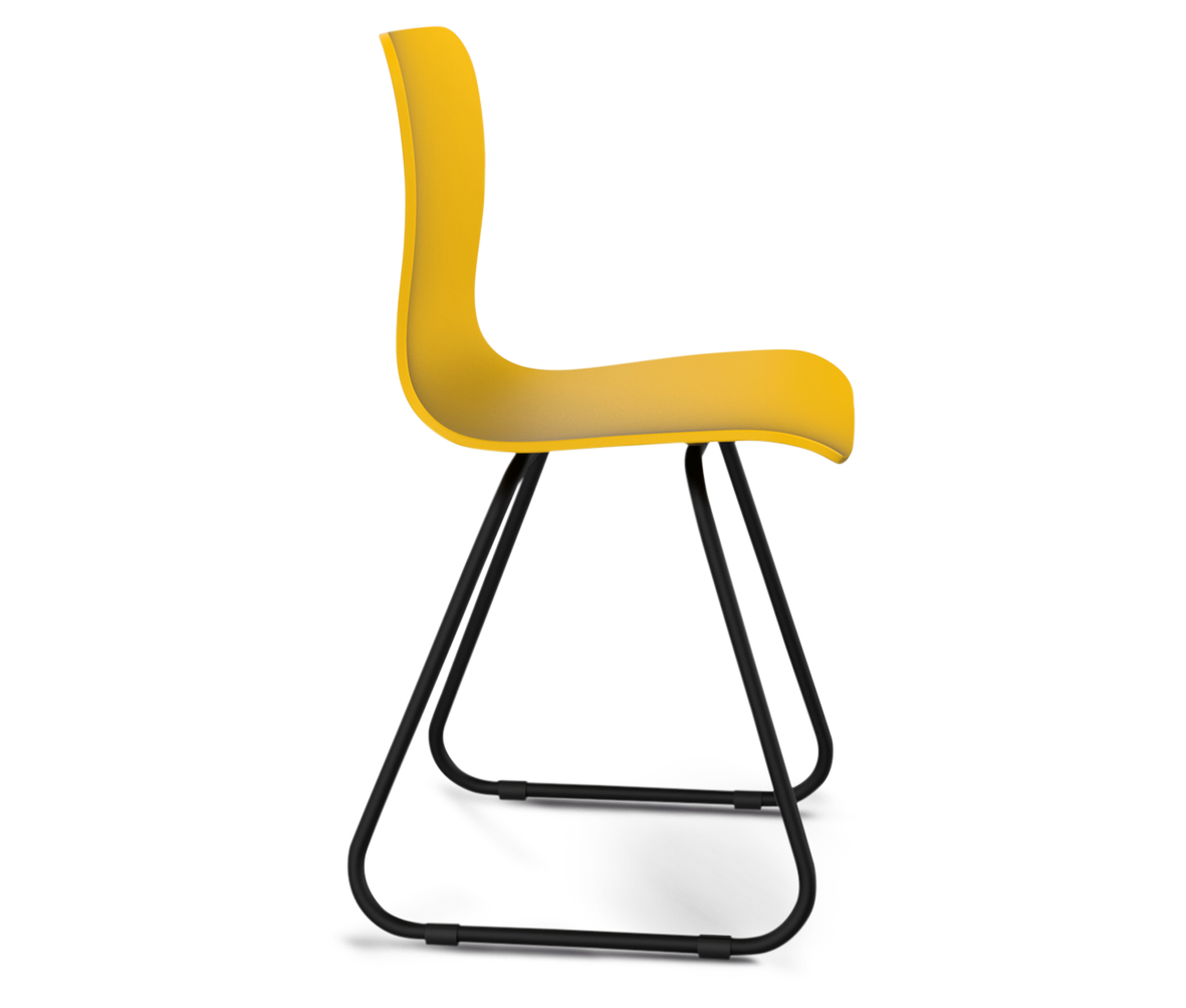 Стул DSR желтый S41 SHEFFILTON ДИЗАЙНЕРСКИЕ, DSR 015594 Желтый  - Вид №1