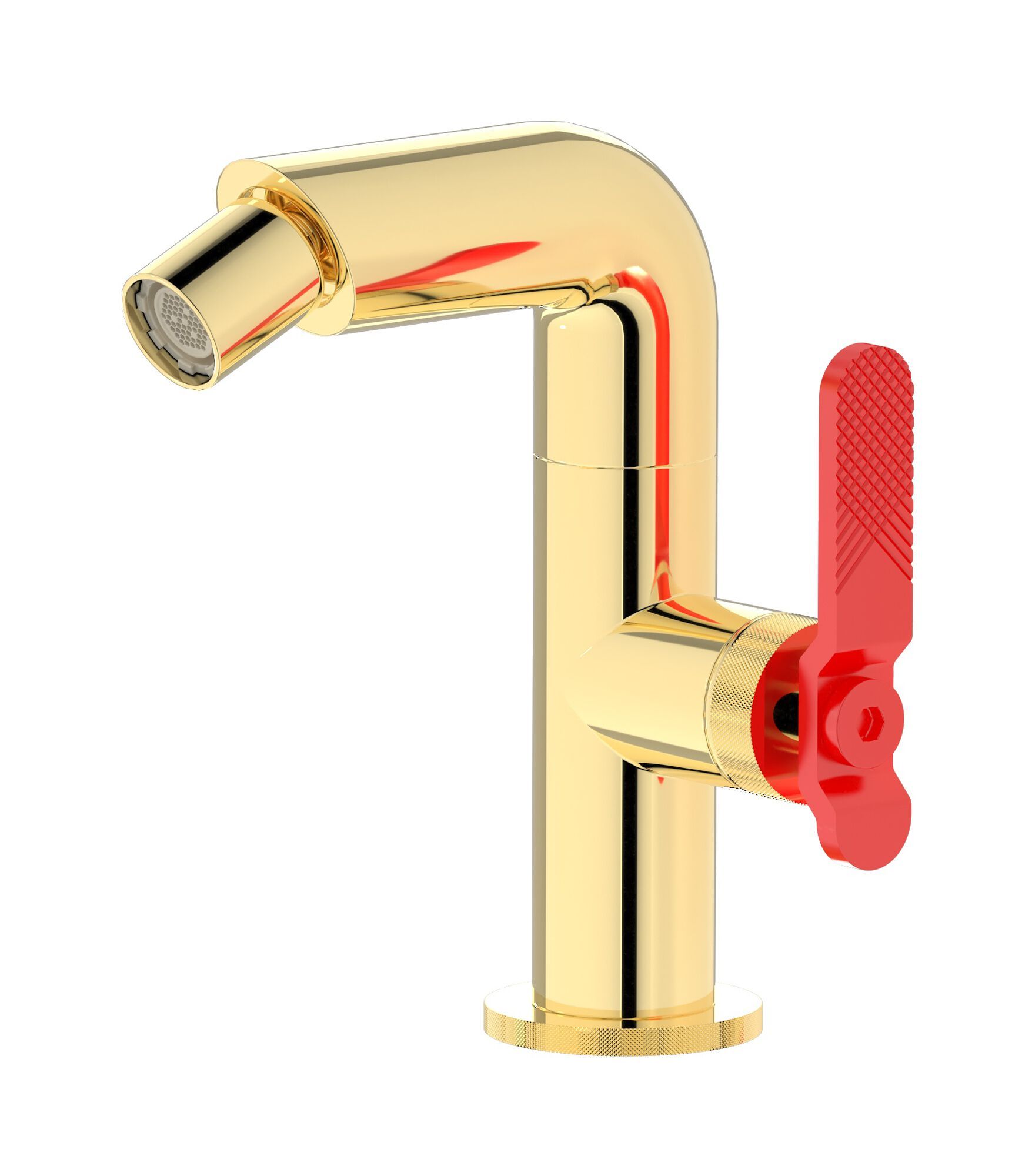 Однорычажный смеситель для биде с регулируемым горлышком IB Bold ARCH-00045721 - Вид №4