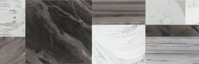 Вставка Elegant Classic Geo A многоцветный 24x74 MEI OELEWID45116