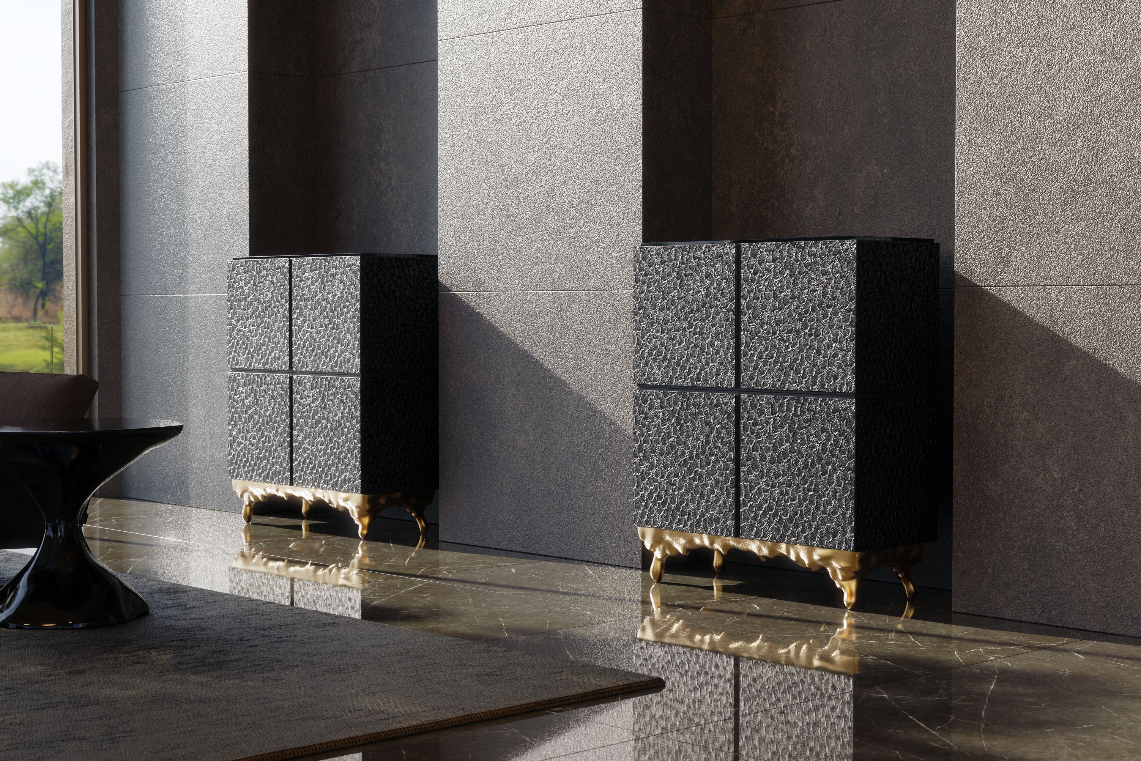 Шкаф из МДФ с распашными дверцами KARPA MONARCH K4012 ARCH-00024302 - Вид №5