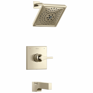 T14474-PN Monitor® 14 Series H2Okinetic® для ванны и душа Delta Faucet Zura Полированный никель
