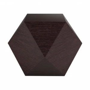 Прикроватная тумбочка дизайнерская венге "Многогранник" ODINGENIY  178337 Венге