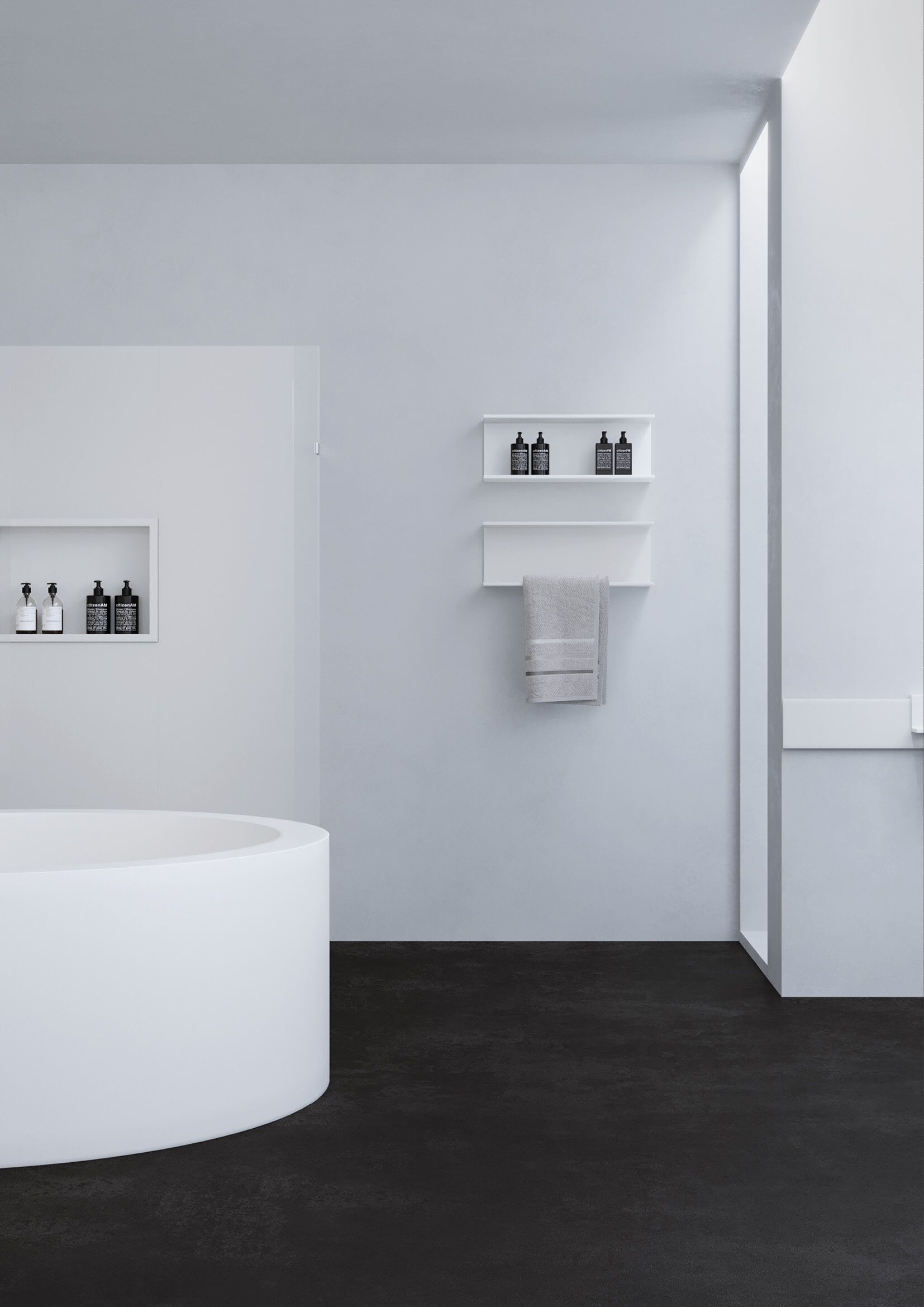 Полка для ванной комнаты Corian® Acquapazza Corian ® elements ARCH-00007474 - Вид №1