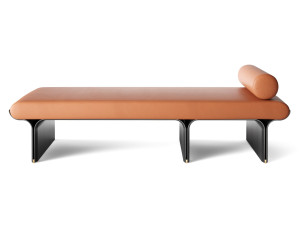 Мягкая спальная кровать с основанием из ясеня