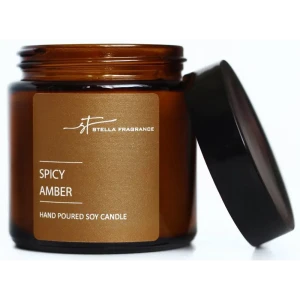Свеча ароматизированная в стакане Spicy Amber 7 см