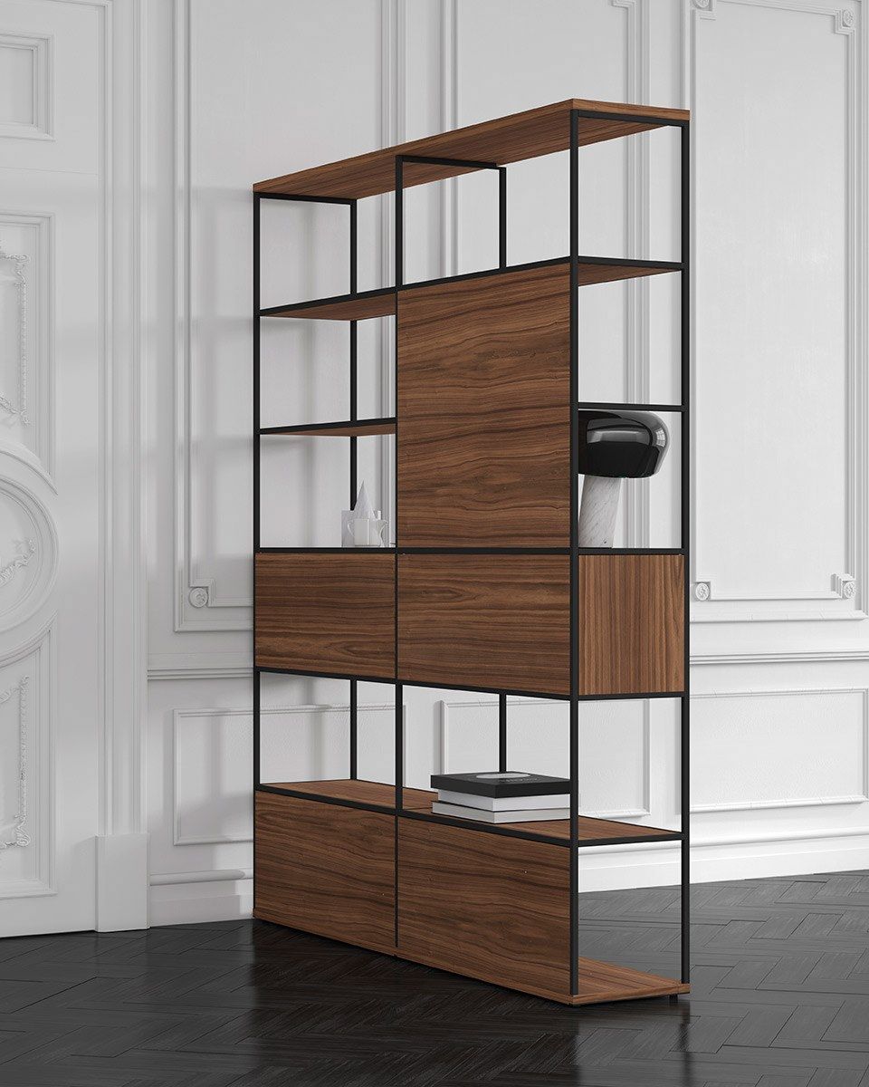 Деревянный отдельно стоящий книжный шкаф Punt Literatura ARCH-00102495 - Вид №3