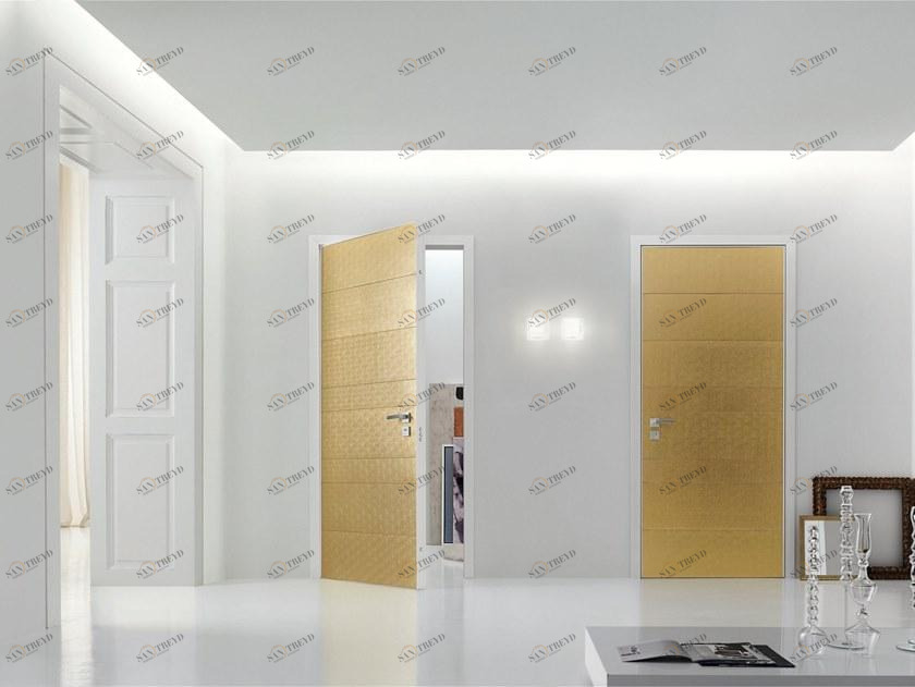 OIKOS VENEZIA Бронированная дверь из кожи Project sun-id-1445686