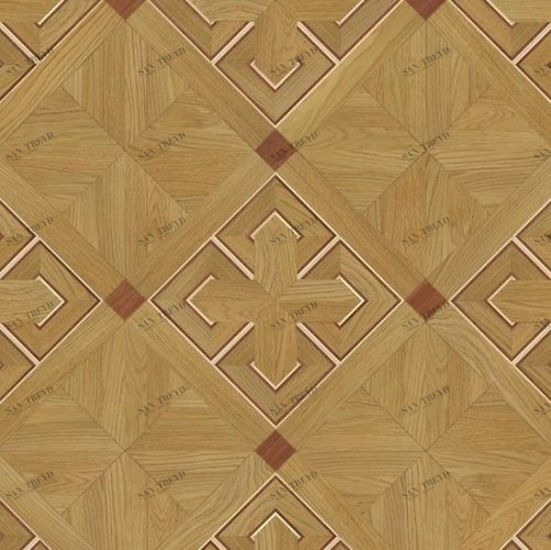 Художественный паркет Da Vinci Щитовой 26-359 Дуб (Гладкая) 500х500 мм 26010359