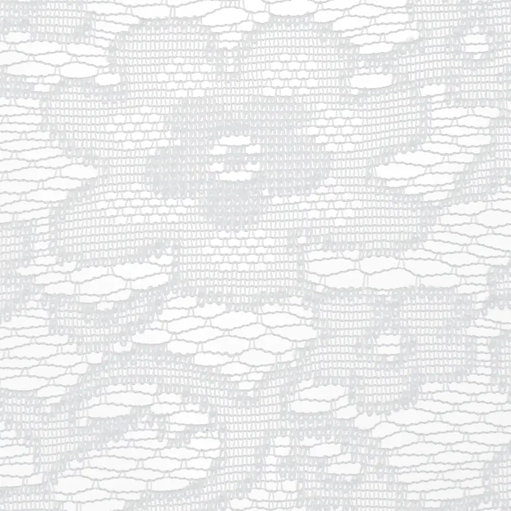 Тюль на ленте Мильфлер 250x260 см полиэстер цветы цвет белый AMORE MIO STLM-2162664 - Вид №4