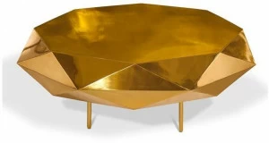 Scarlet Splendour Низкий восьмиугольный металлический журнальный столик 88 secrets