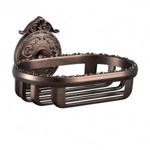 Мыльница решетка к стене HAYTA (Германия) ANTIC BRASS 13904/VBR