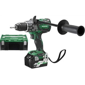 Дрель-шуруповерт аккумуляторная ударная бесщеточная Hikoki DV36DA, 36 В Li-ion 2х2.5 Ач
