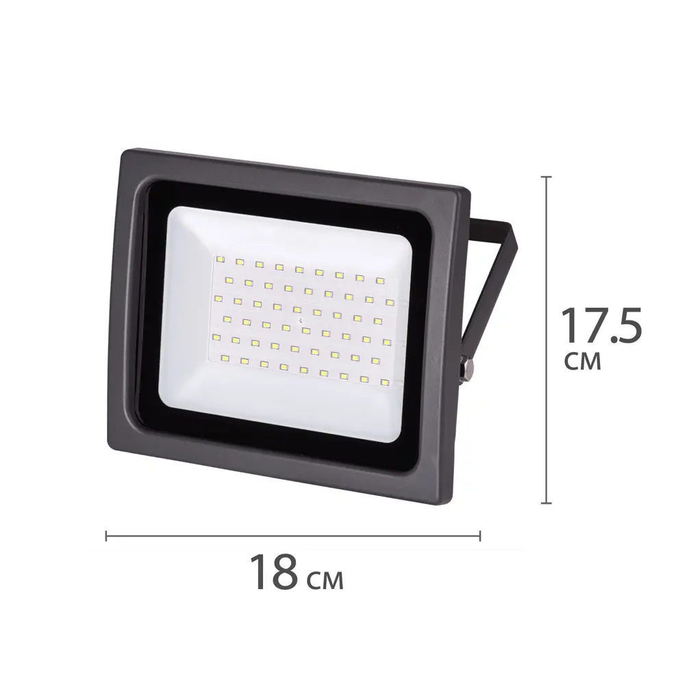 Прожектор Wolta 50 Вт, 4500 Лм, 5700 K, IP65 STLM-2004156 - Вид №5