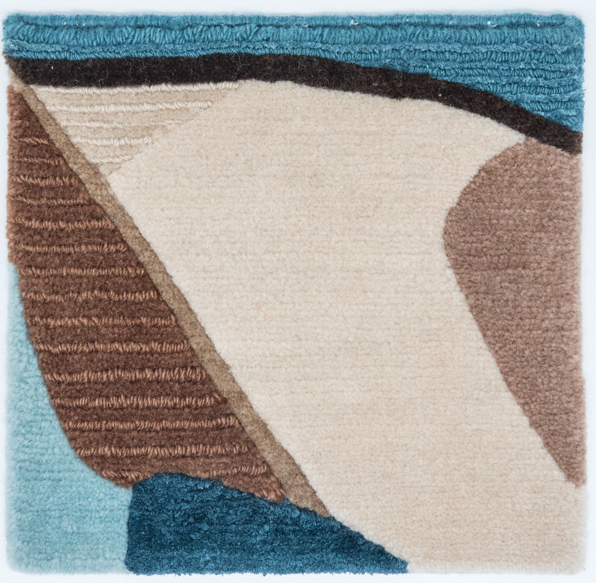 Прямоугольный ковер ручной работы Tapis Rouge абстракция ARCH-00113916 - Вид №5