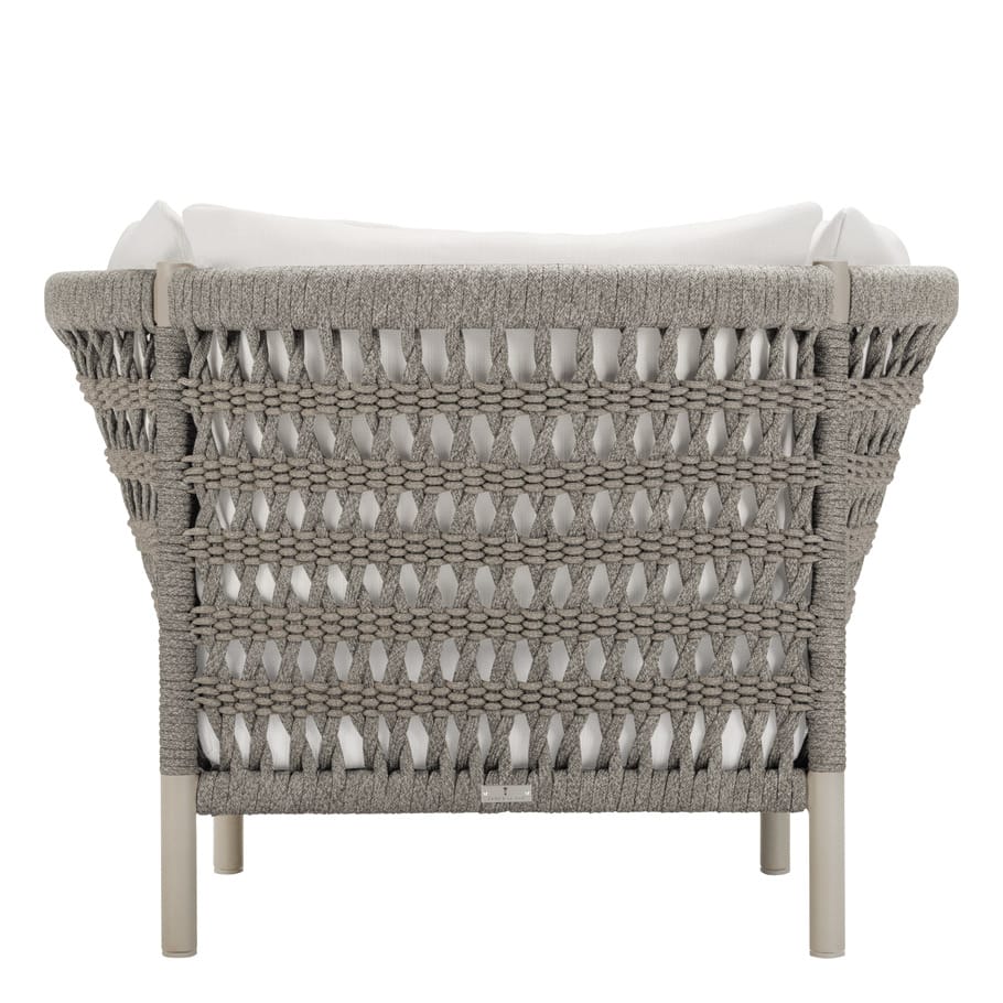 Кресло из морской веревки с подлокотниками JANUS et Cie Anatra ARCH-00073736 - Вид №12