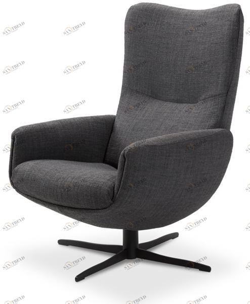 JORI Вращающееся кресло из ткани с 4 спицами  4320-mu-la 