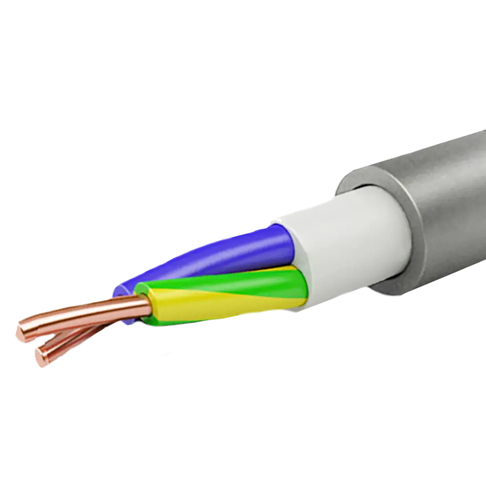 Кабель Камит NYM 2x2.5 на отрез ГОСТ цвет серый STLM-2142575 - Вид №1