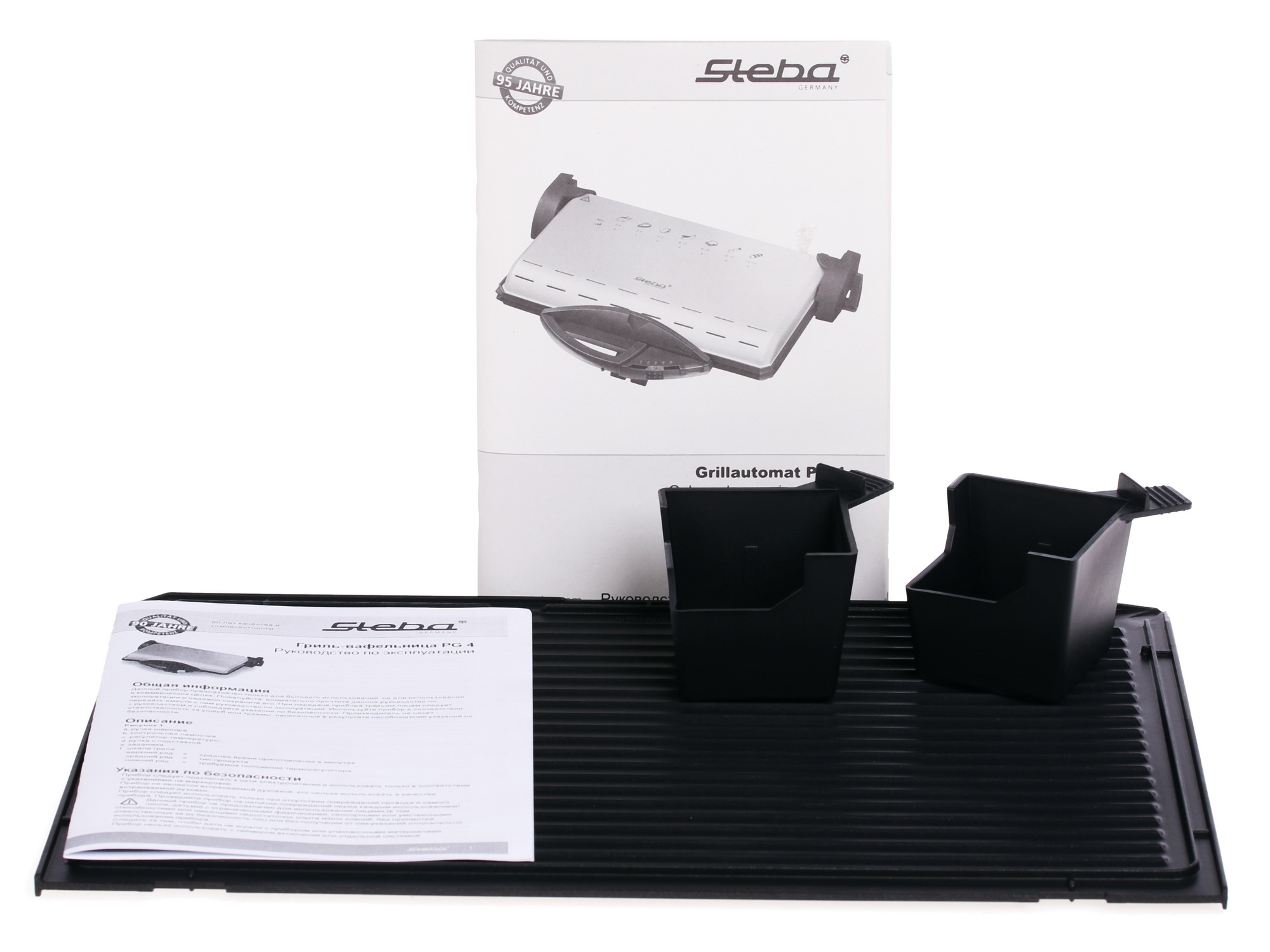 1040239 Гриль Steba PG 4.4 серебристый STDN-0115601 - Вид №6