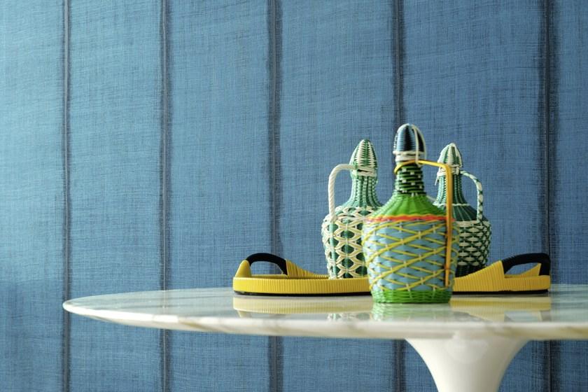 Élitis Виниловые обои с эффектом ткани Nomades Vp 894 - Вид №1