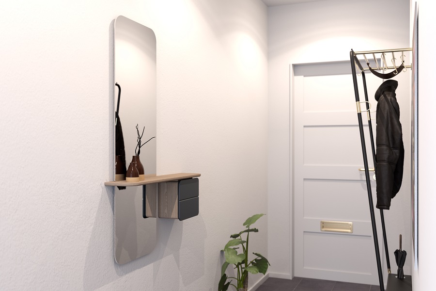 Зеркало One More Look, рубиново-красное UMAGE 562056205 - Вид №1