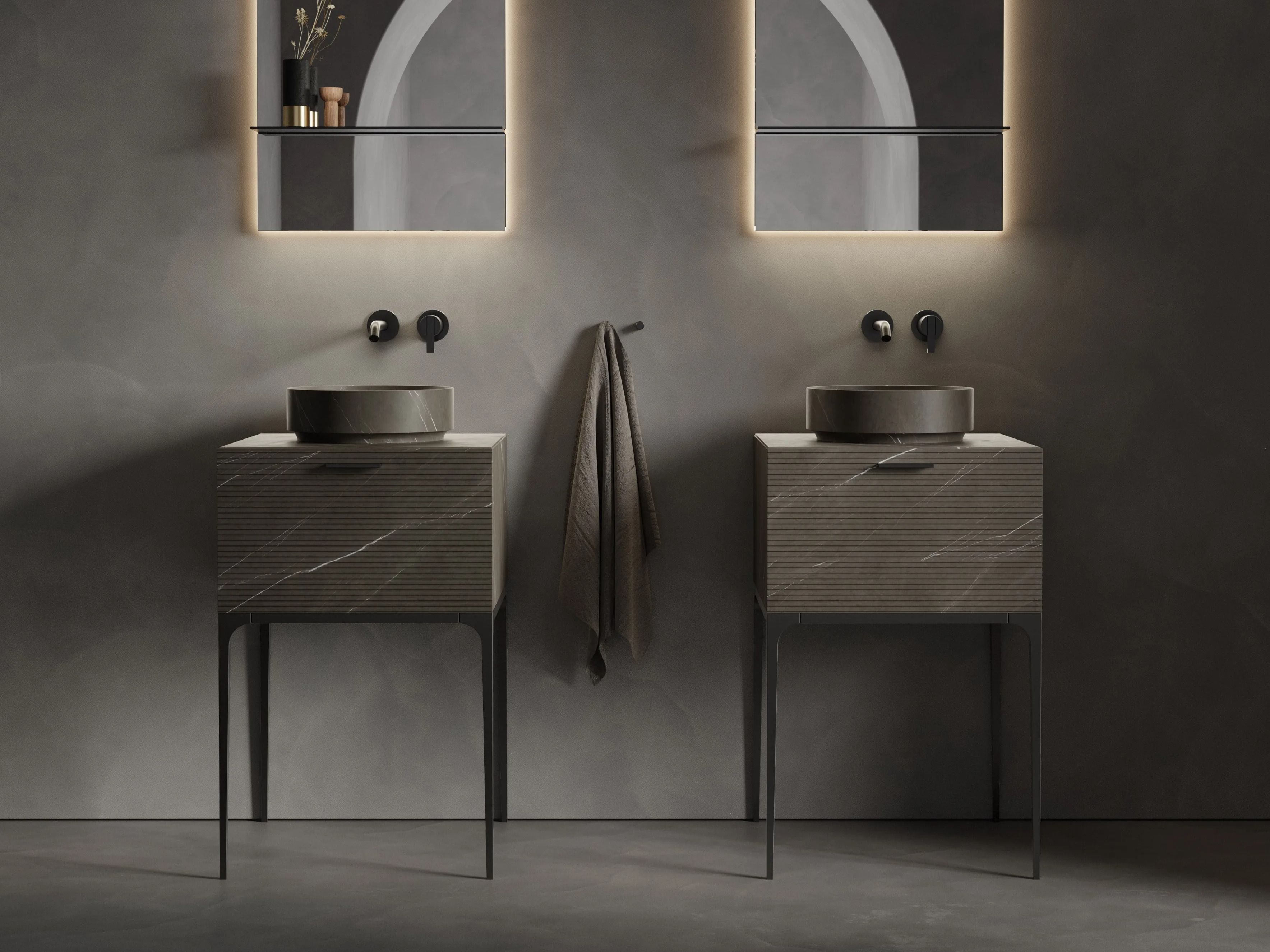 Мраморная круглая столешница Inbani ARCH-00111096 - Вид №2