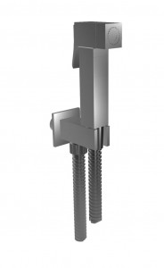 901 / Q Комплект квадратного шаттафа для туалета с коленом для подачи воды. Bongio Wellness