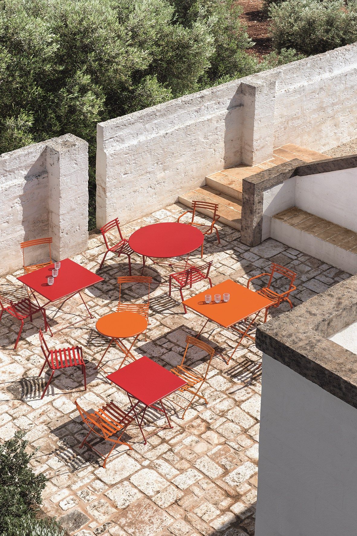 Железный штабелируемый садовый стул Ethimo ARCH-00144820 - Вид №2