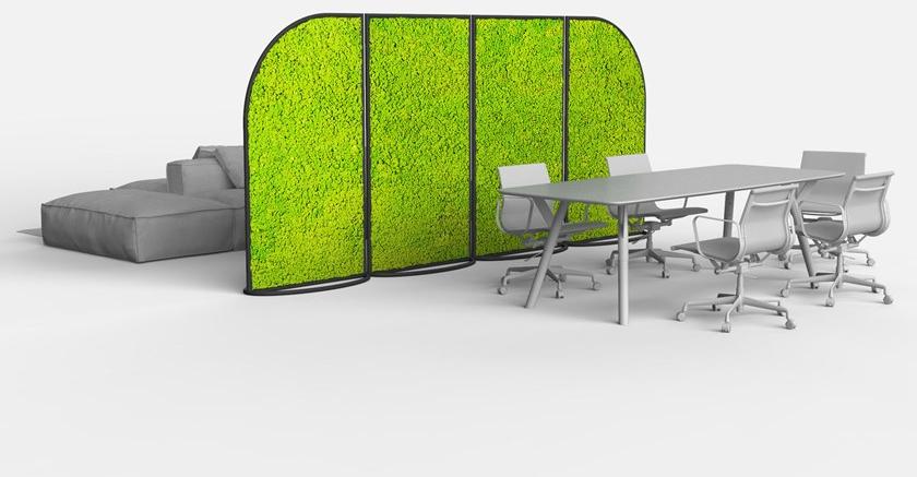 GREEN MOOD Звукопоглощающая перегородка для офиса G-line sun-id-1424614 - Вид №29