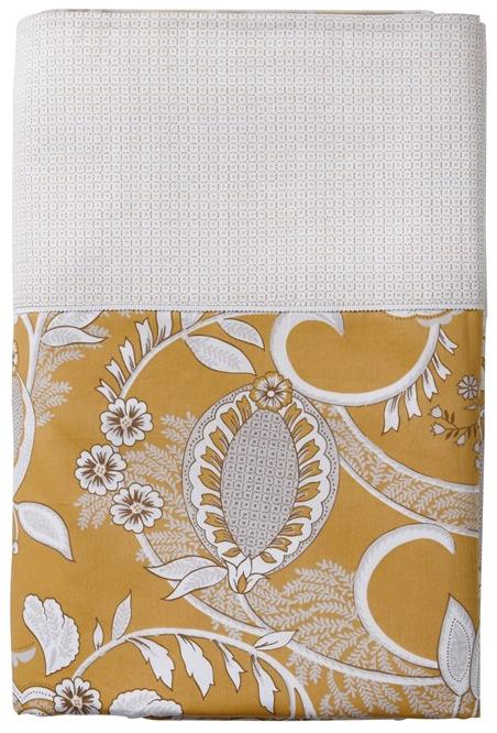 Alexandre Turpault Постельное белье из хлопкового дамаска с двусторонним принтом Mogador sun-id-1440461 - Вид №6