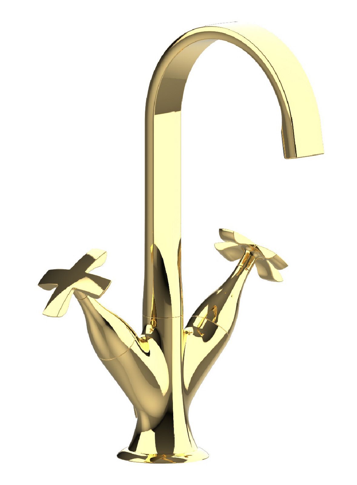 Смеситель для раковины с одним отверстием для столешницы Rubinetterie Frattini Lucrezia ARCH-00032124 - Вид №8