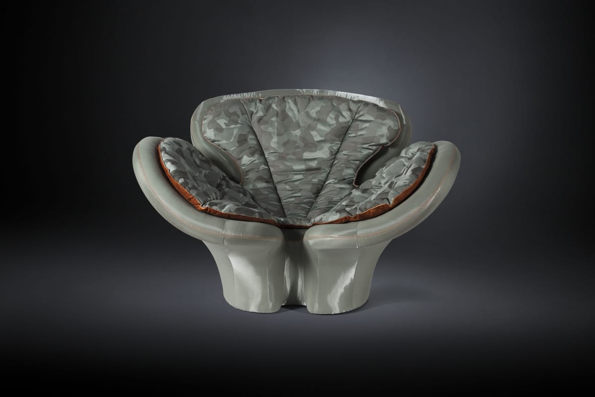 Кожаное кресло с подлокотниками Vgnewtrend Пансе ARCH-00134187 - Вид №3