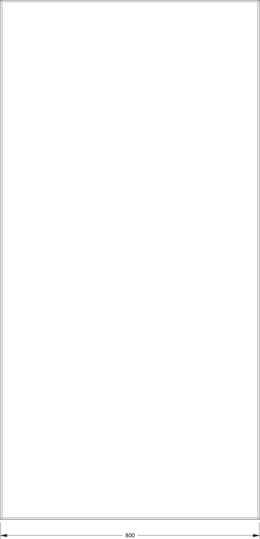 BY 0258 Зеркало с фацетом 5 mm EVOFORM Standard - Вид №1