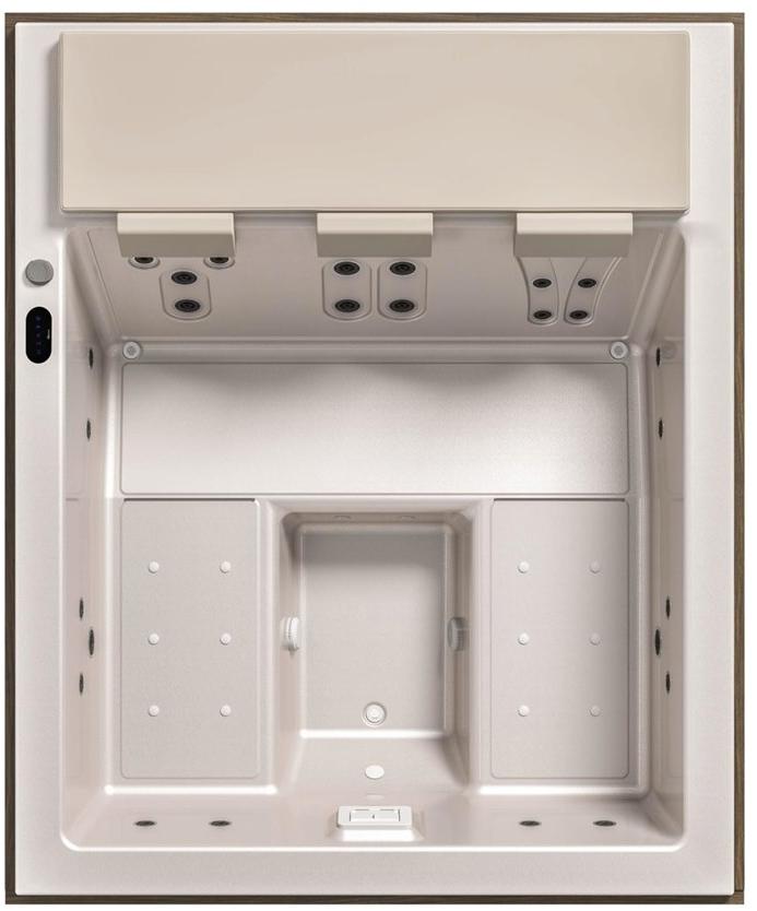 Albatros Прямоугольный мини-бассейн с джакузи на 6 мест Soreha 04so28pn  - Вид №4